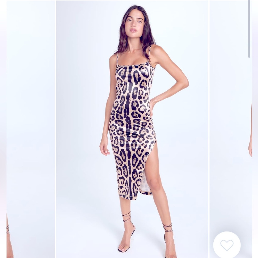 SER.O.YA Leopard Print Dress